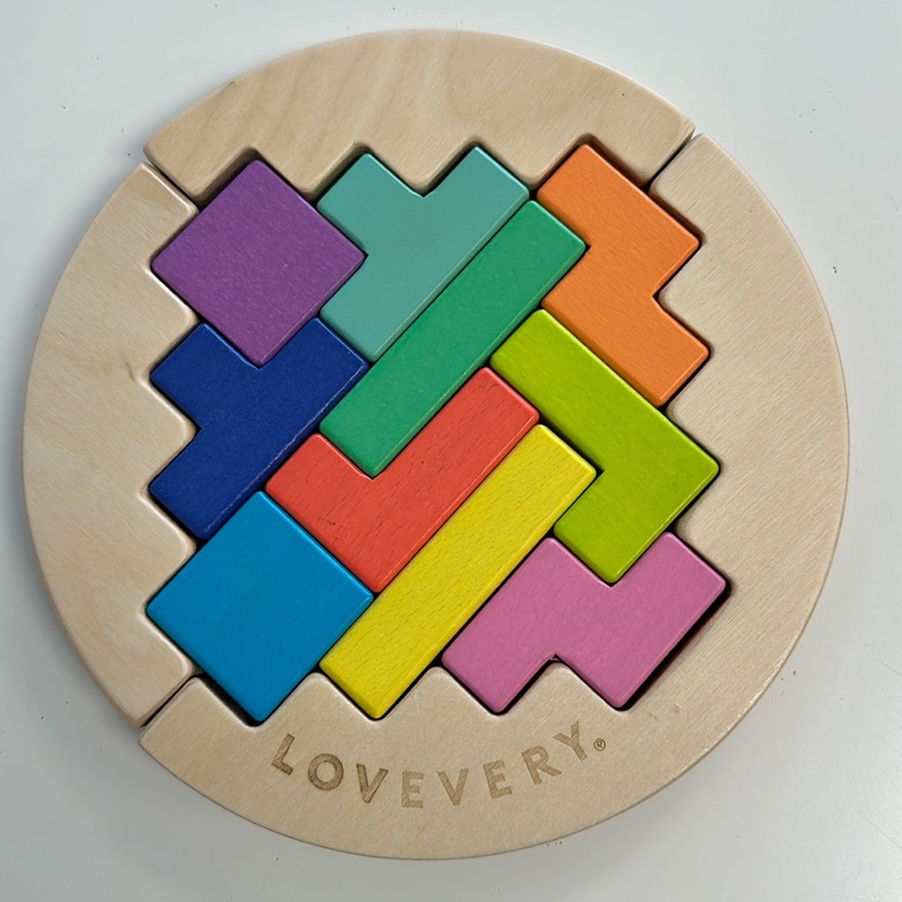 Lovevery Wooden Wobble Puzzle STEM 3+ Years